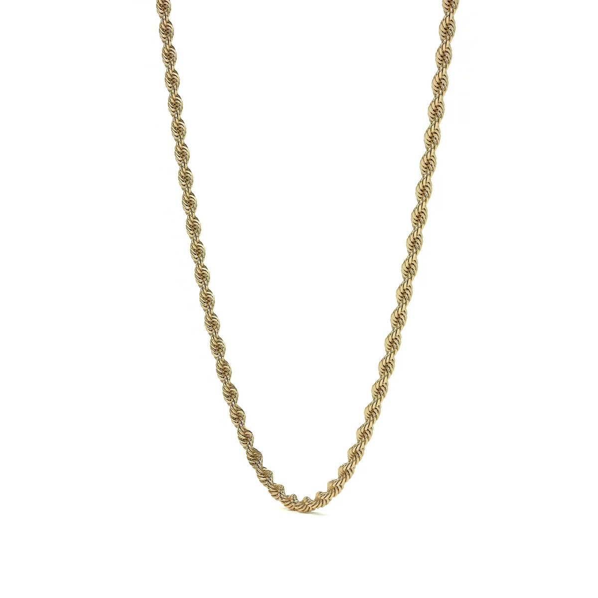 Cadena Torsal De Oro Italiano 10k, Calibre 2.1mm