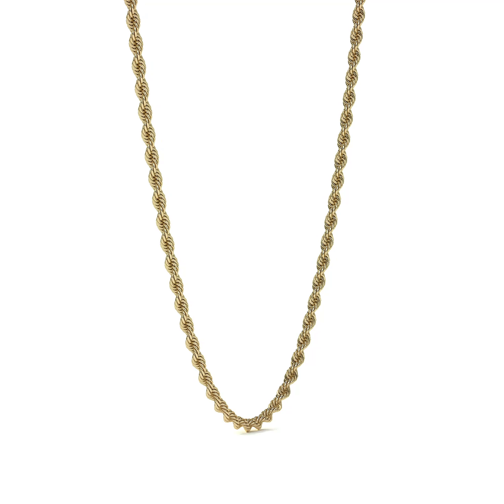 Cadena Torsal De Oro Italiano 10k, Calibre 2.1mm