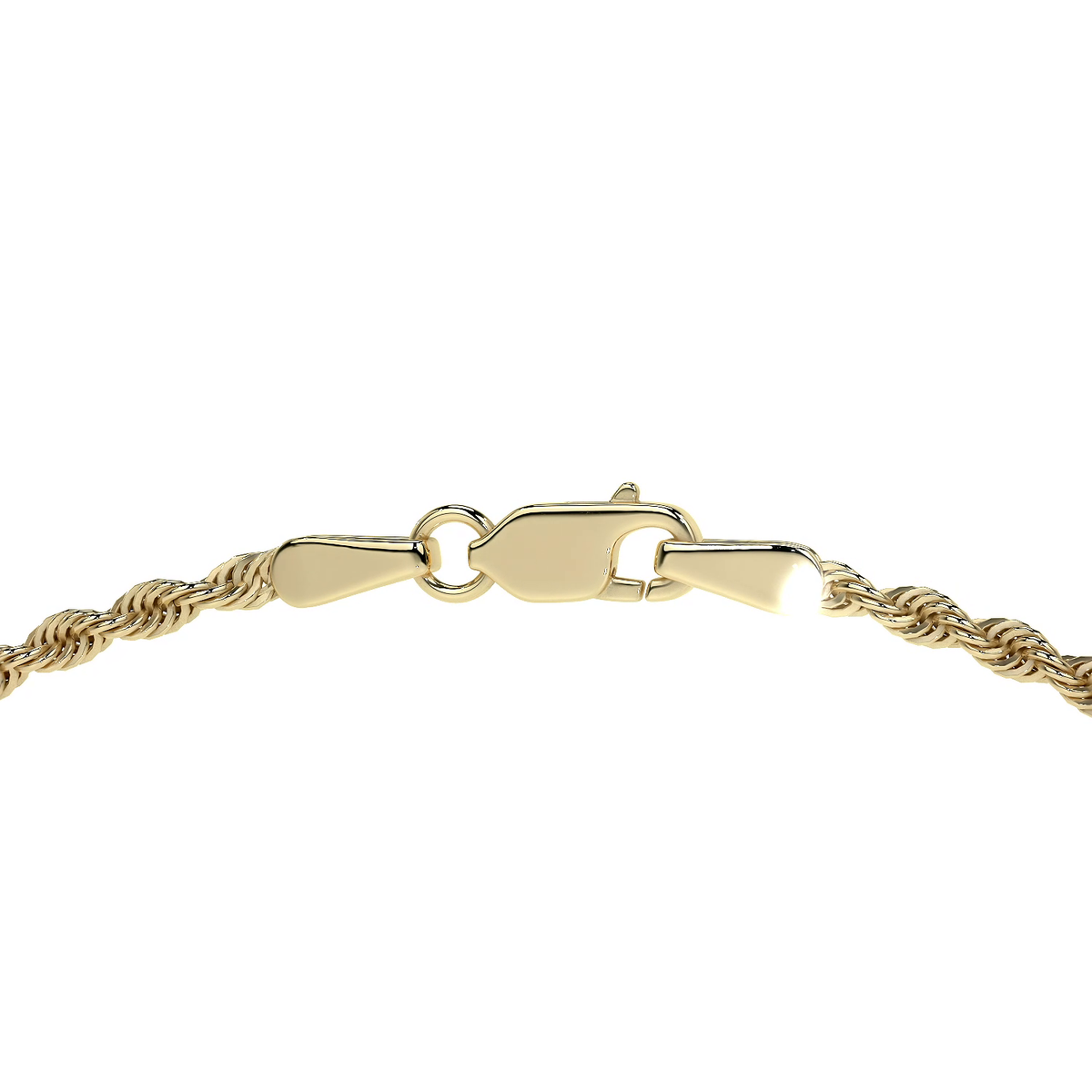 Cadena Torsal De Oro Italiano 10k, Calibre 2.1mm