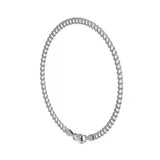 Pulsera De Plata 925 Barbarada 18cm Calibre 3.2mm Italiana