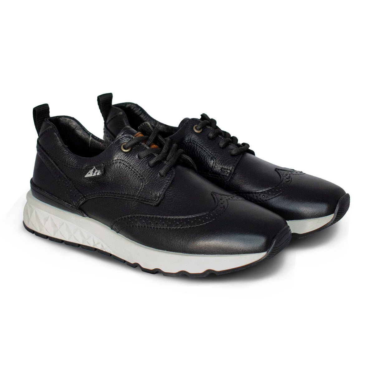 Sneakers Carlo Brogue Negro 2987