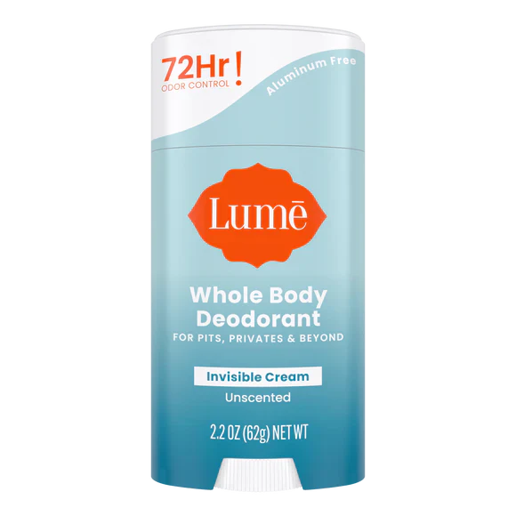 LUME WHOLE BODY DEODORANT INVISIBLE CREAM 