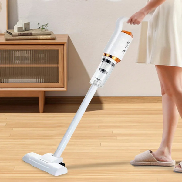 Mini Aspiradora Inalámbrica Portátil 2 en 1 Ciclónica de Alta Potencia para Auto y Hogar