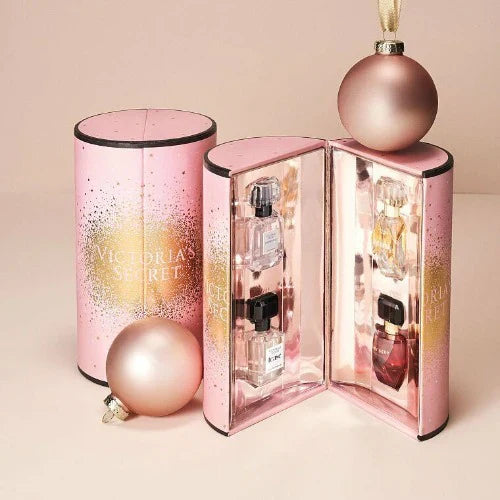 Victoria’s Secret Deluxe 4pc Eau De Parfum Miniature Spray Gift Set 30ML