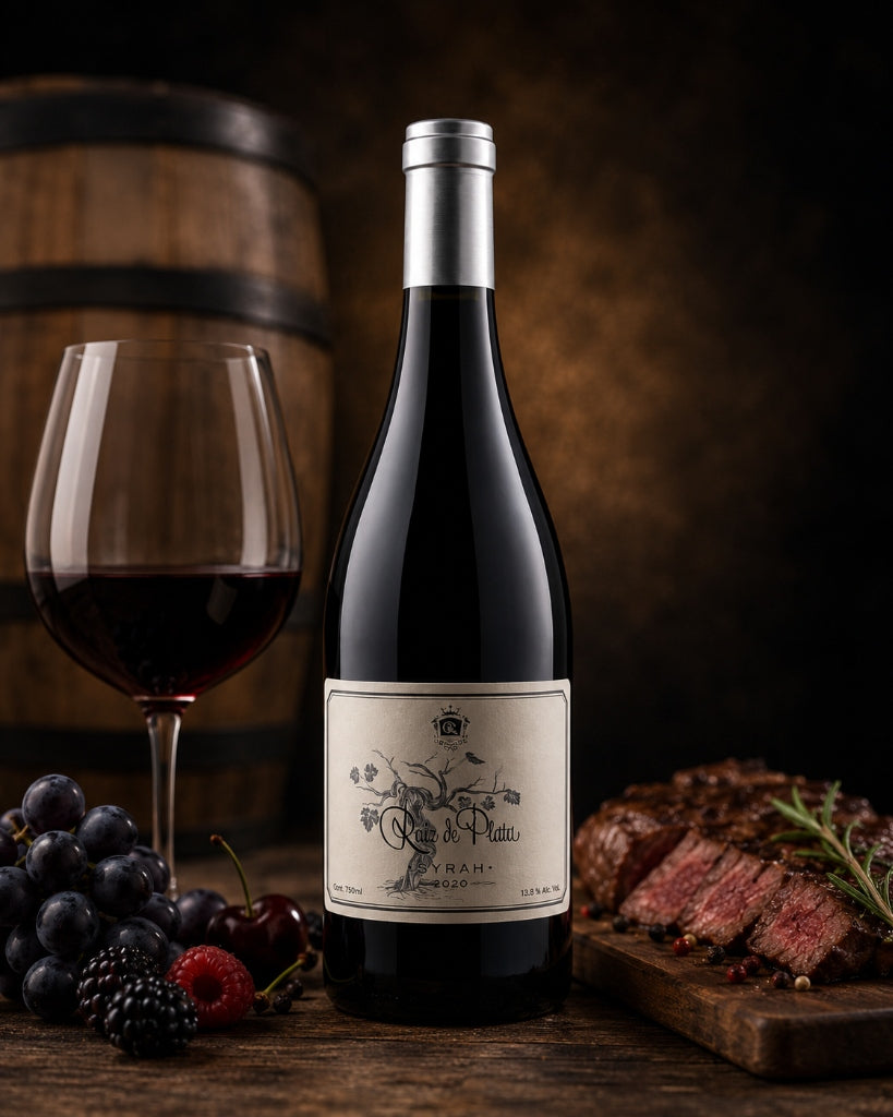 Vino Syrah 2021 Raíz de Plata