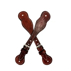 PAR DE CORREON LISO VINO