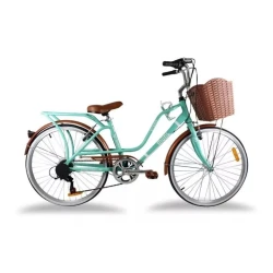 Vintage Urban Bike Aluminium R24 7v Loving Monk