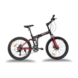 Klamp Monk Folding Double Suspension Bike R26