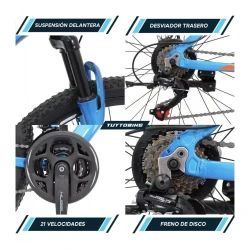 Mountain Bike R29 21V Kugel Di-max