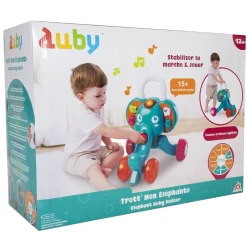 AUBY ANDADOR PARA BEBE DE ELEFANTE