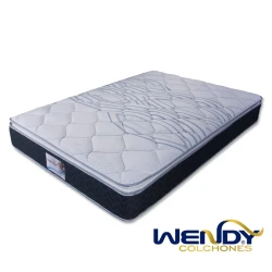 Colchón Wendy London King Size – Colchón de 27 cm de Alto, Firmeza Media, Sin Vuelta, Perfecto para Cama King Size, Confort Inigualable y Resistente