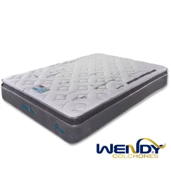 Colchón Wendy Grass Queen Size – Colchón de 30 cm de Alto, Firmeza Media, Sin Vuelta, Ideal para Tamaño Queen, Confort y Apoyo Superior